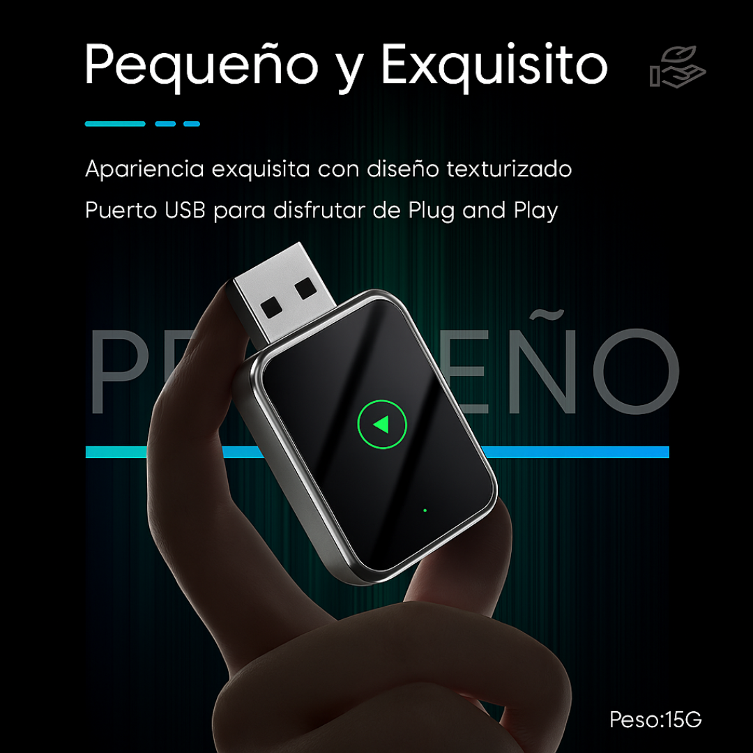AutoLink Pro - Convertidor de Carplay & Android Auto inalámbrico