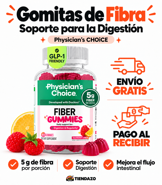 Gomitas de Fibra Soporte para la Digestión - Physician’s CHOICE